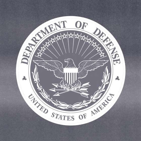 Department of Defense logo.