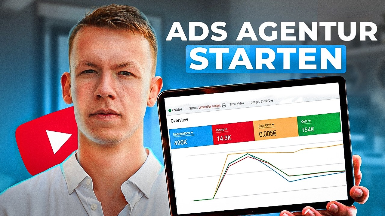 YouTube Ads Agentur starten – Vollständiger Kurs