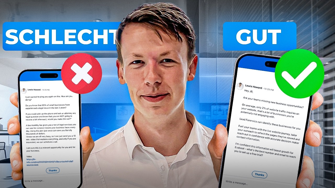 Gute vs Schlechte Kaltakquise Nachrichten – Leitfaden