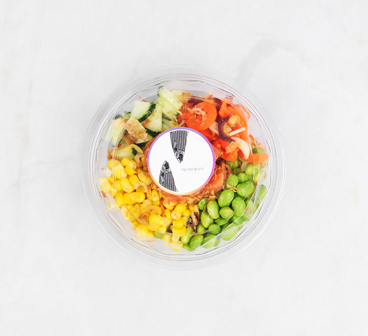 Fresh ingredients - Poke Guru 