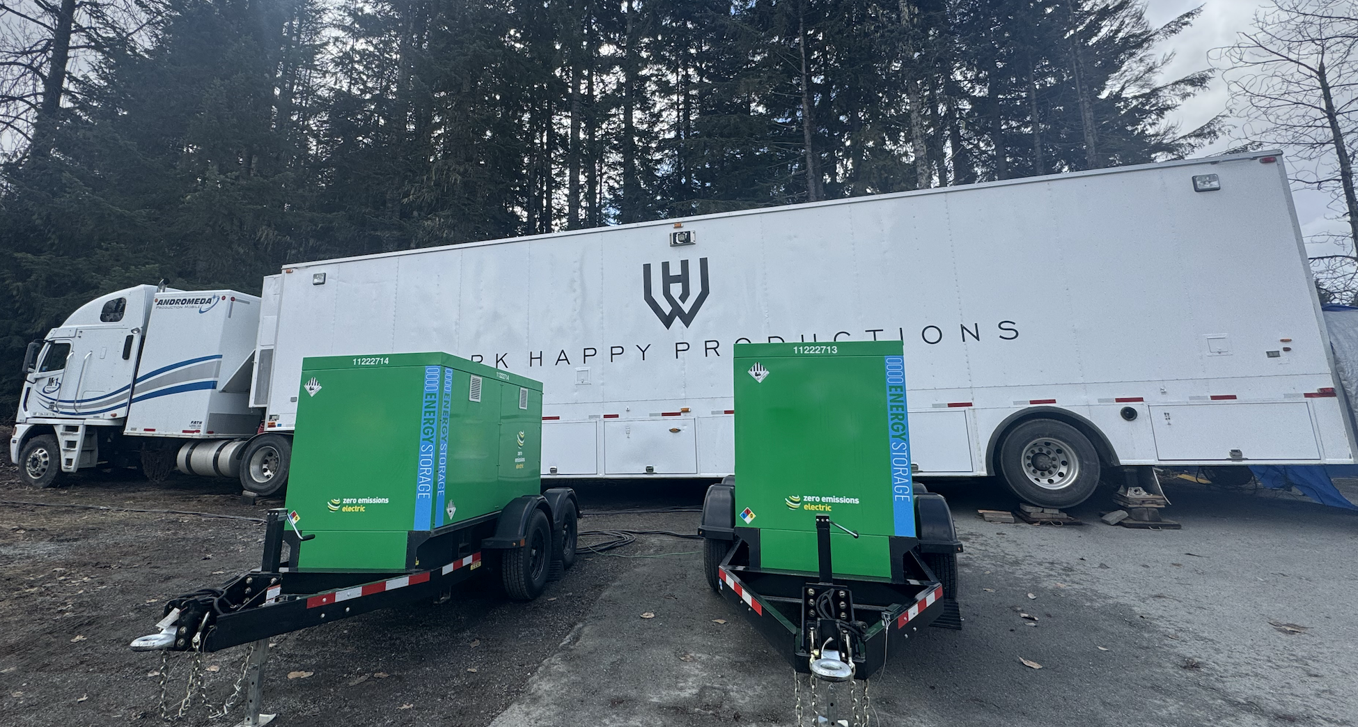 Image of Dual 150kWh Battery Systems ready to go