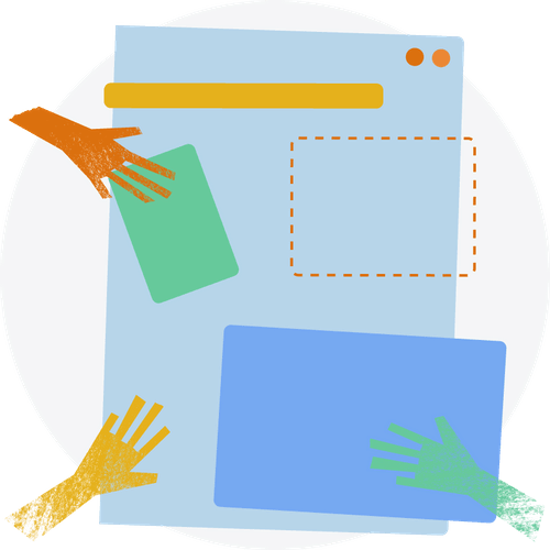 Illustration: Many people coming together to build Semantic Scholar