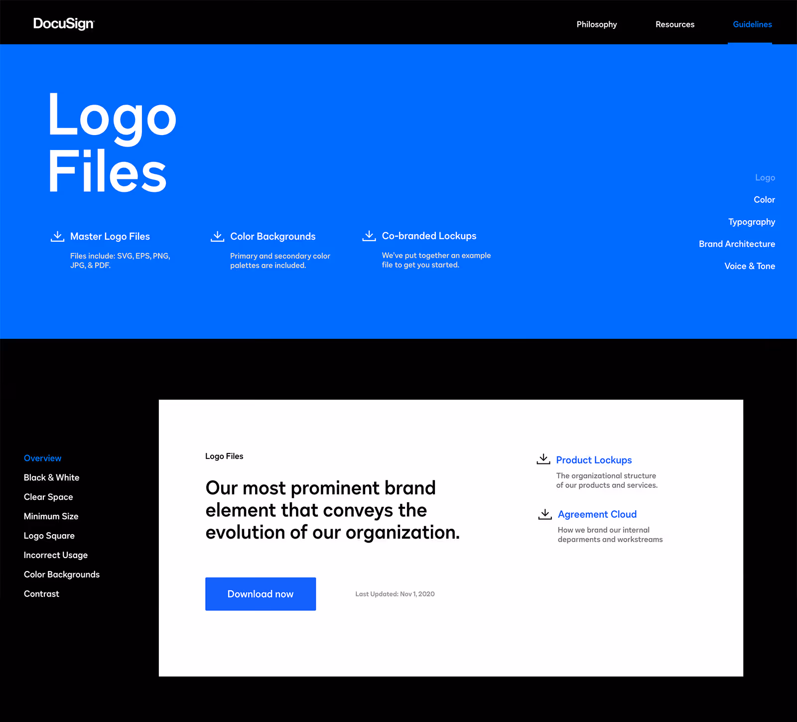 DocuSign hero design options alt