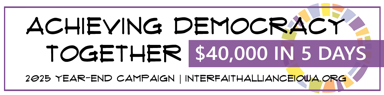 2025 Year-End Campaign: Achieving Democracy Together