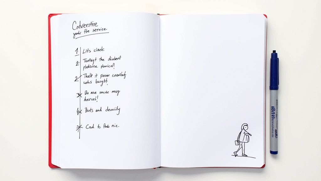 A personal trainer developing their brand identity on a mood board with logos, colors, and inspiring images.