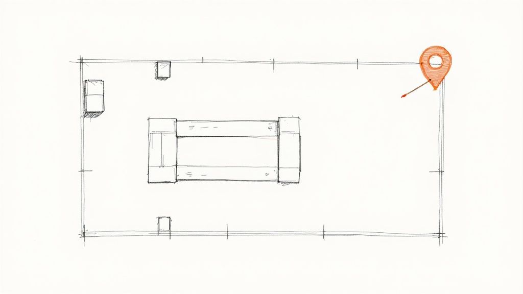 Rows of modern fitness equipment in a well-lit gym space.