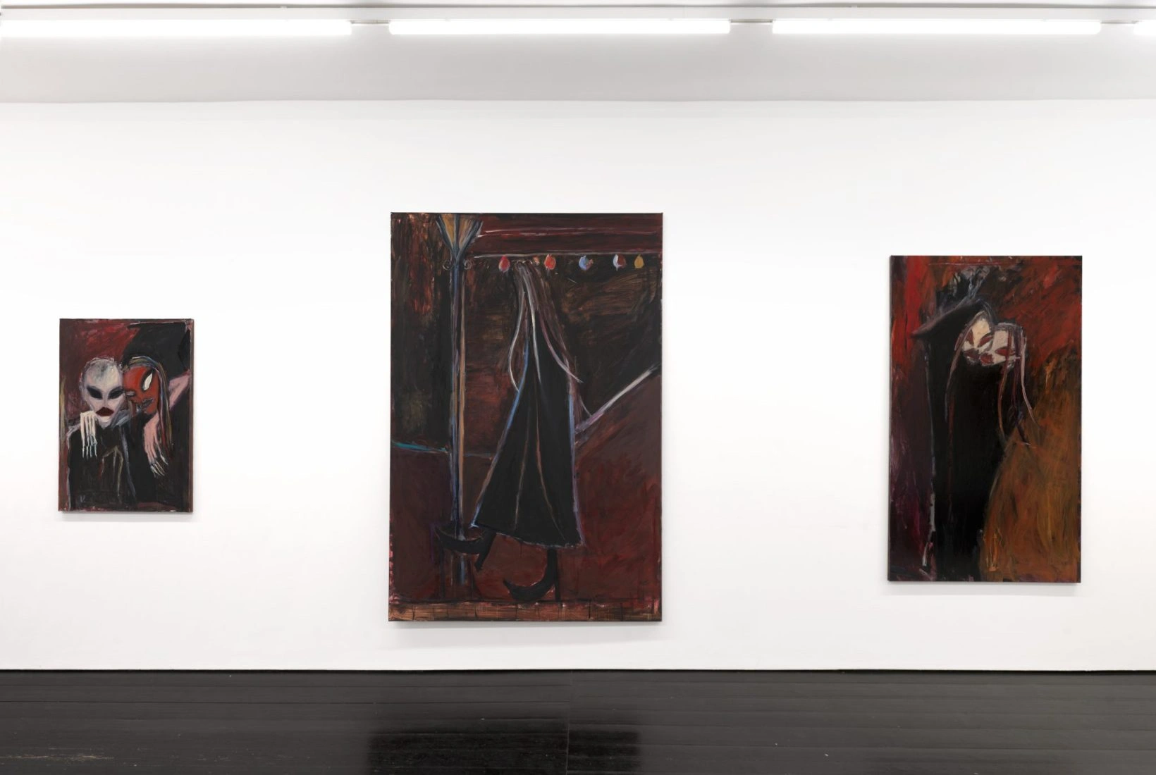 Tobias Spichtig's Taxi zur Kunst: A Painting Is a Taxi Is a Joke Is a Portal, art exhibition, painting, berlin gallery