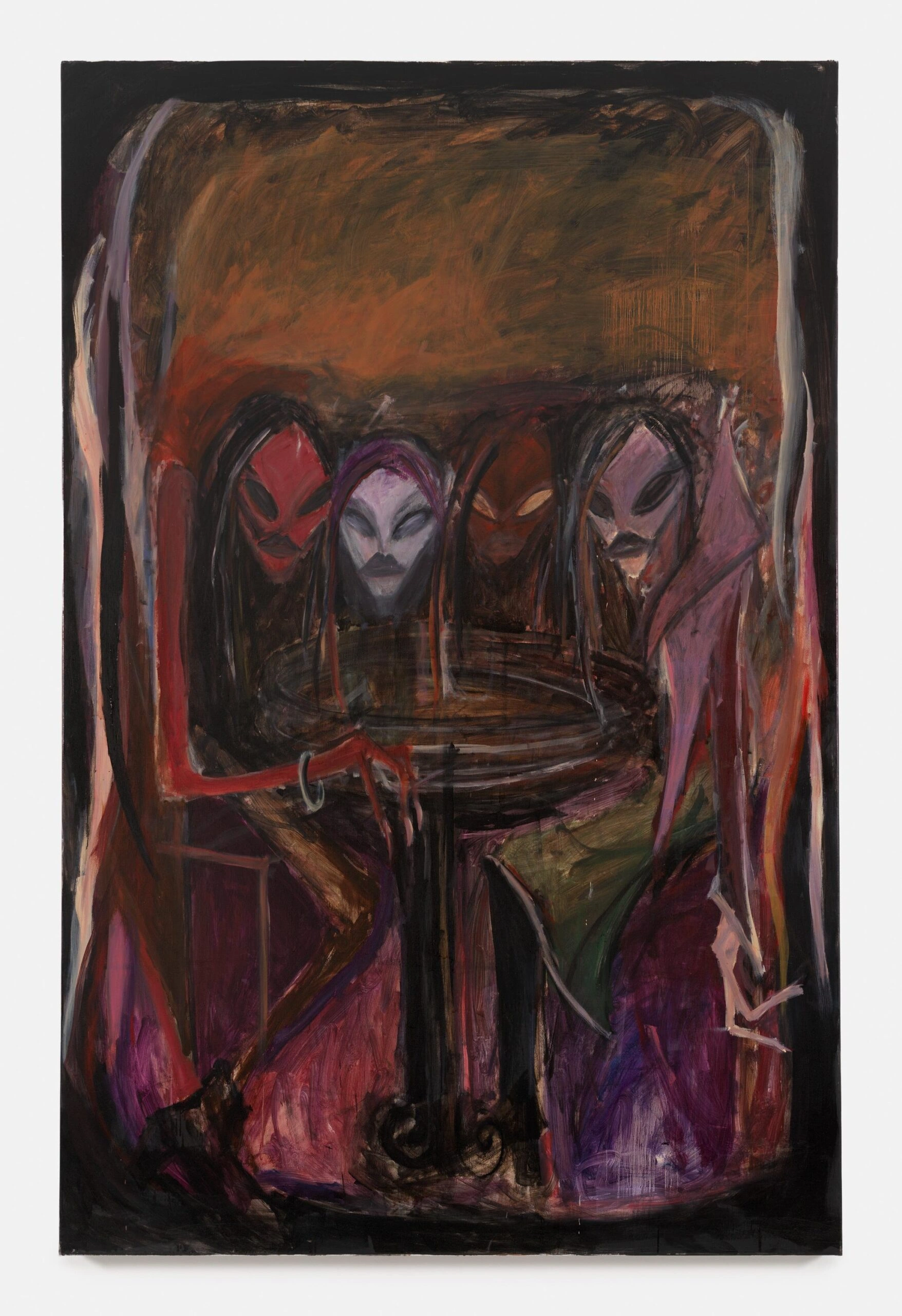 Tobias Spichtig's Taxi zur Kunst: A Painting Is a Taxi Is a Joke Is a Portal, art exhibition, painting, berlin gallery
