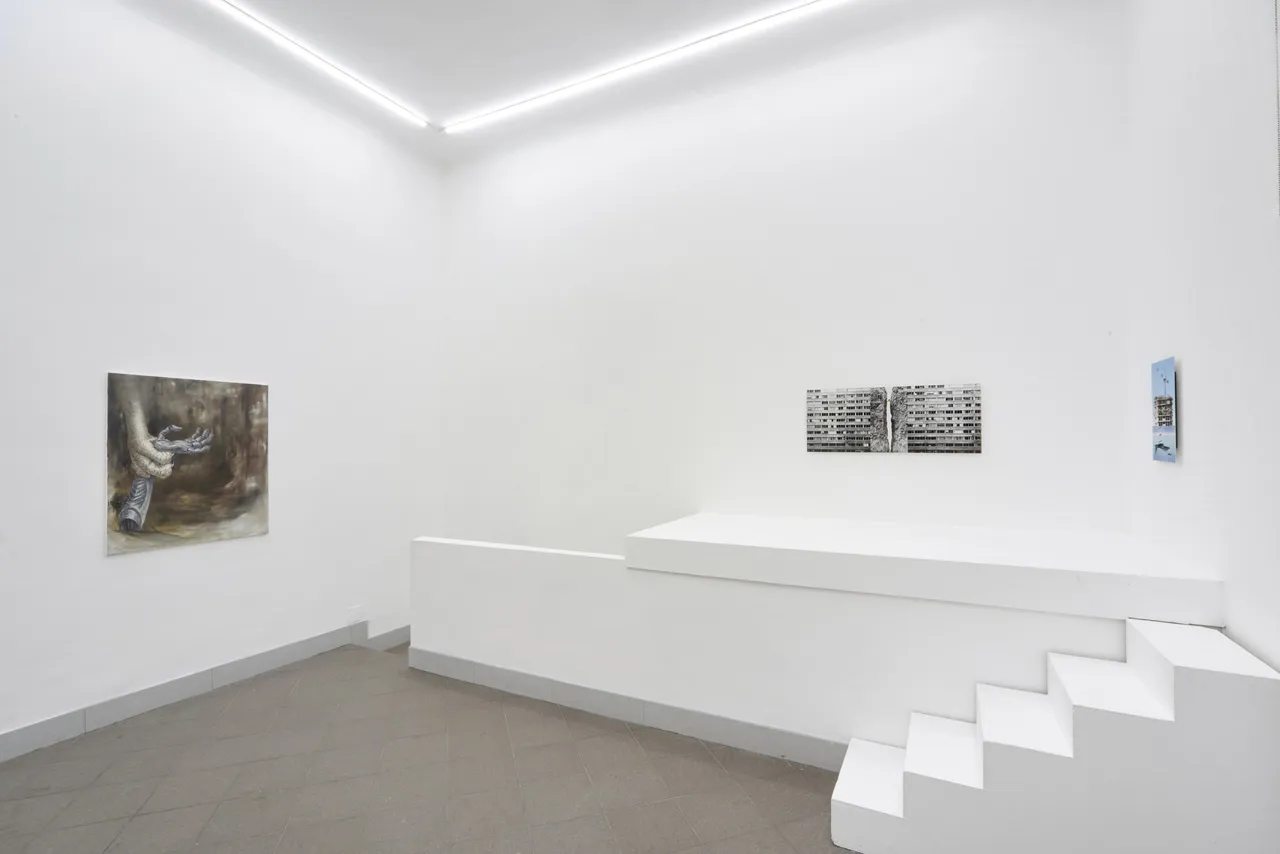 MYTHS FROM SMOLDERING SKIES, Limbo Gallery, Milan, group art exhibition