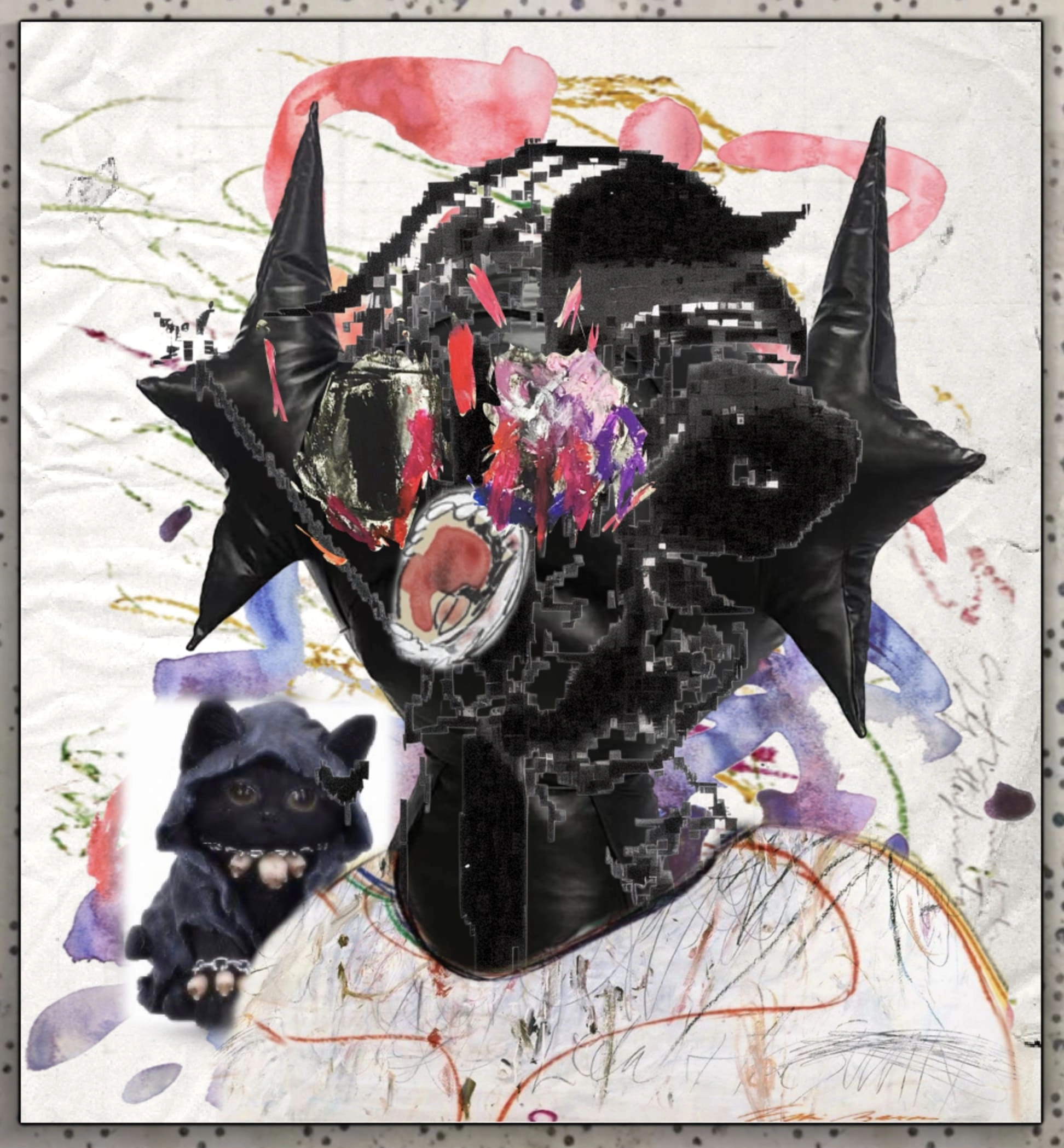 Drifella III #1075 (Detail), Evil Biscuit, 2025