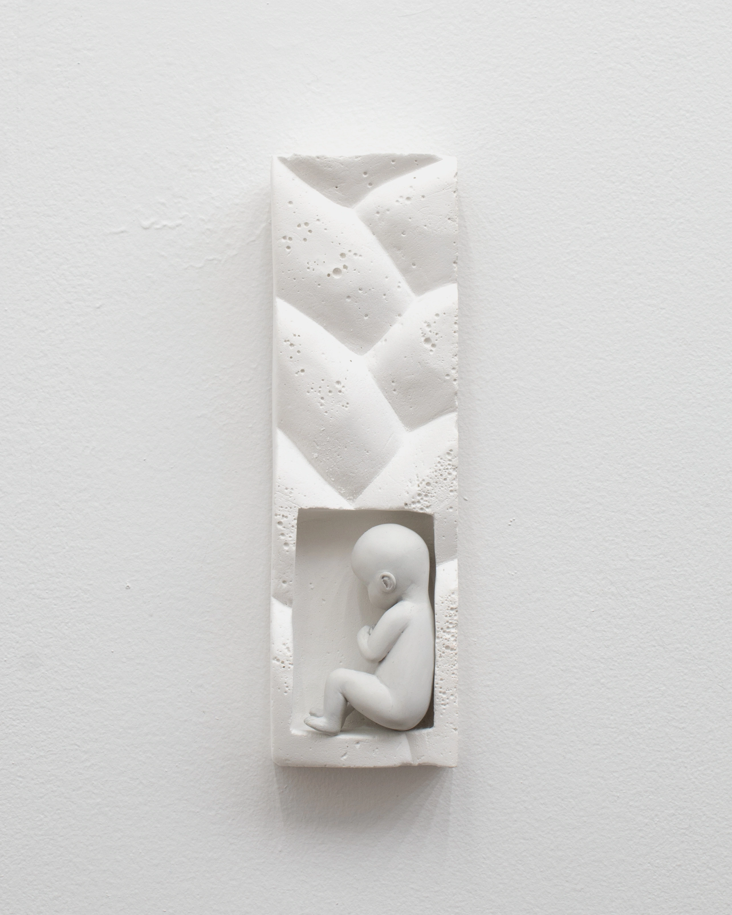 Alicia Bilbao and Alejandra Moros, Old Gods / Braids, 2026. Plaster, epoxy clay