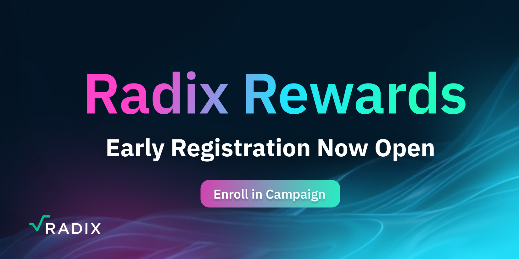 Radix Rewards Early Registration Now Open! | The Radix Blog | Radix DLT cover image