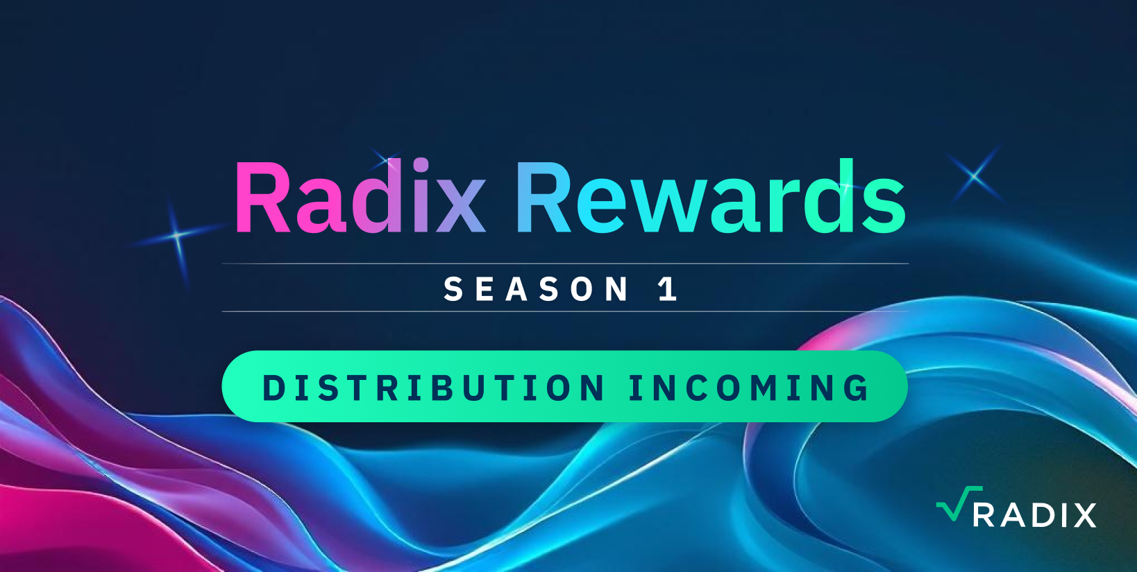 Radix Rewards S1 Distribution | The Radix Blog | Radix DLT