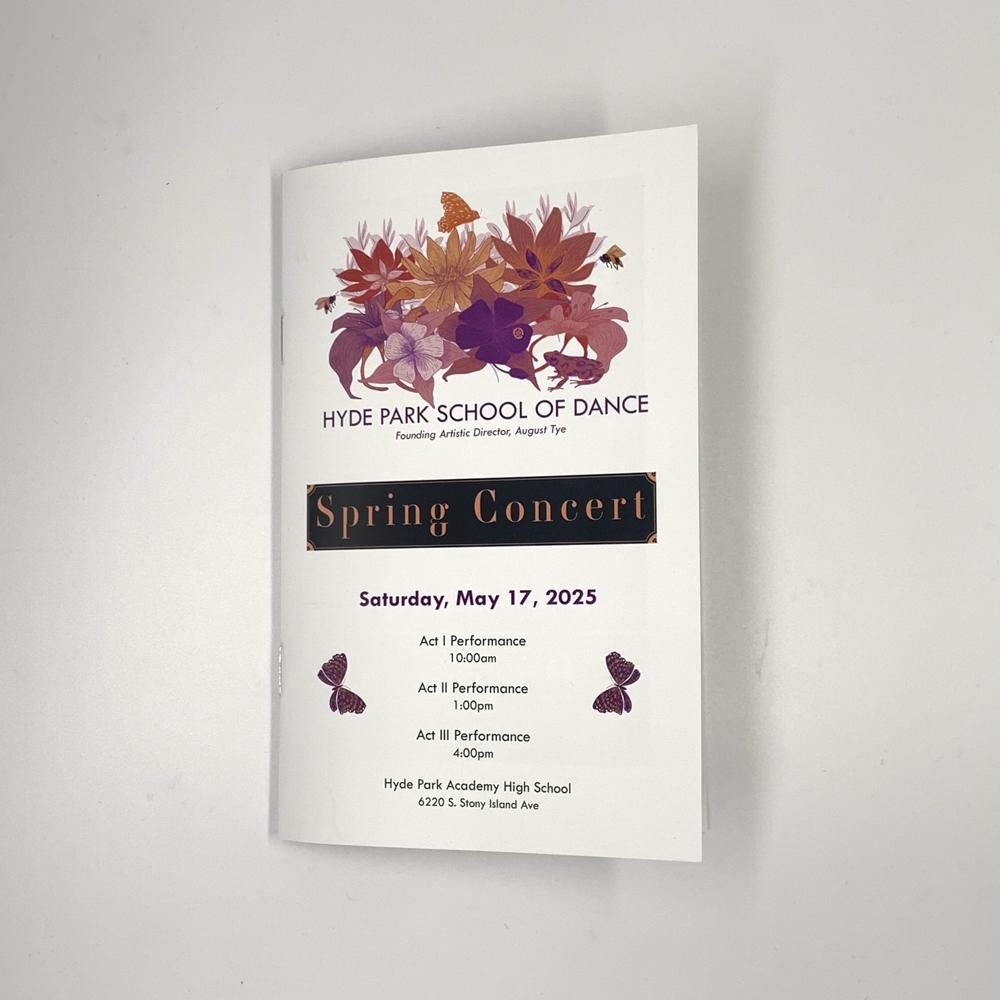 Front cover of a booklet for Hyde Park School of Dance