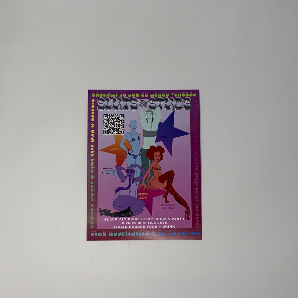 Image of a flyer for a show at a bar