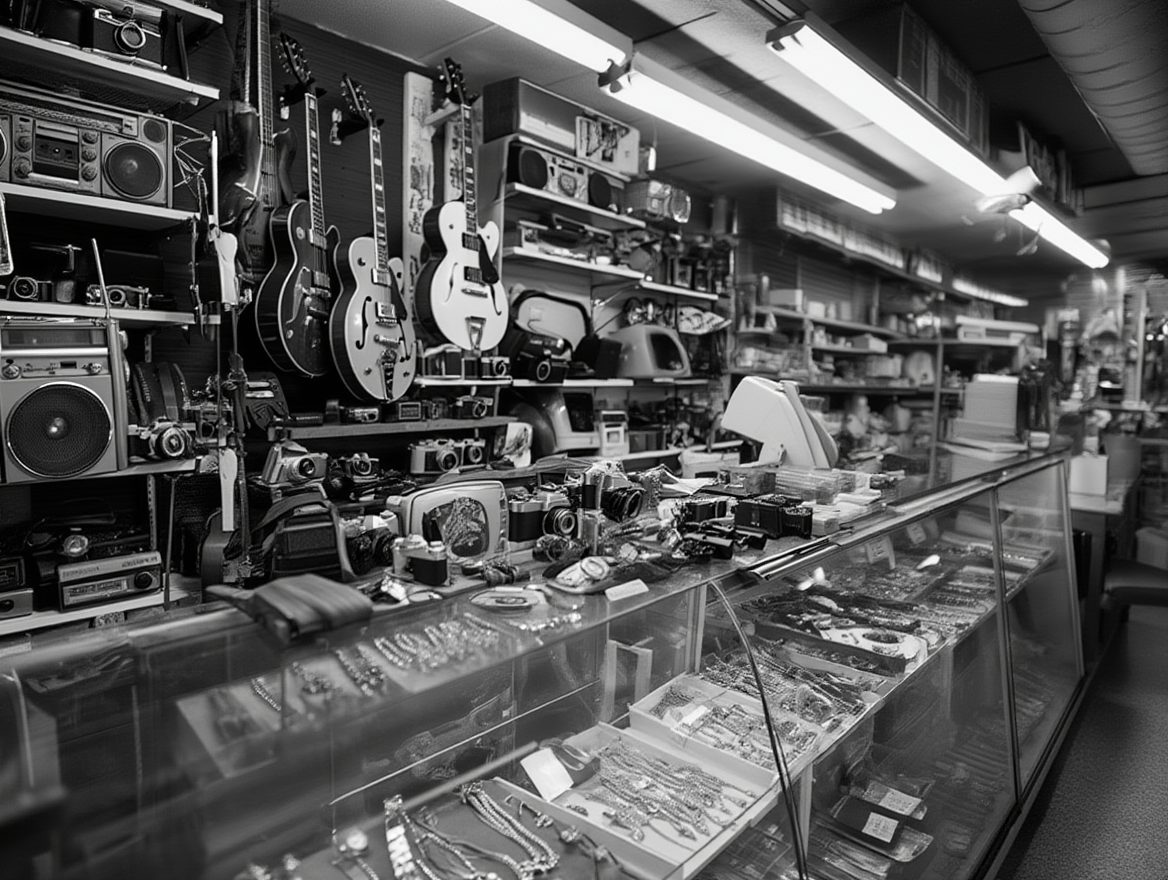 A real counter. A real shop. The place where it all started.