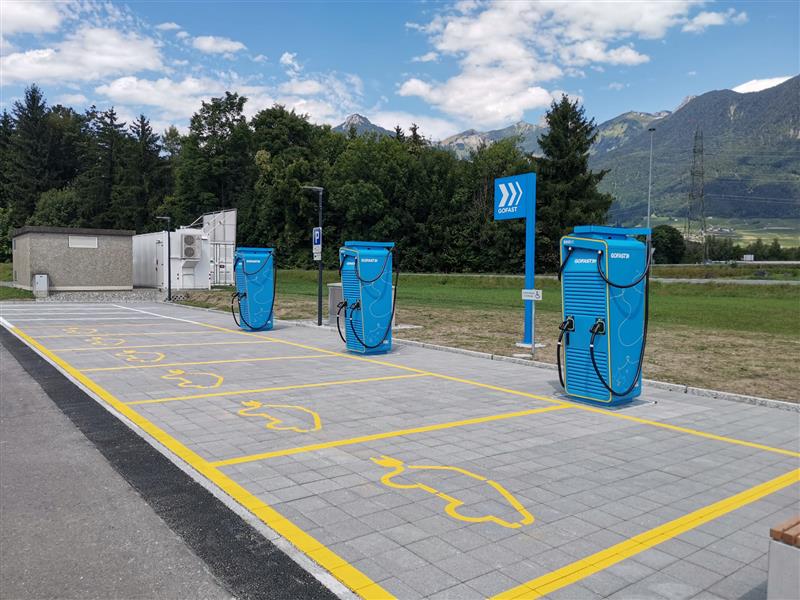 Gofast: In nur 10 Minuten bis zu 200 Kilometer Reichweite aufladen.