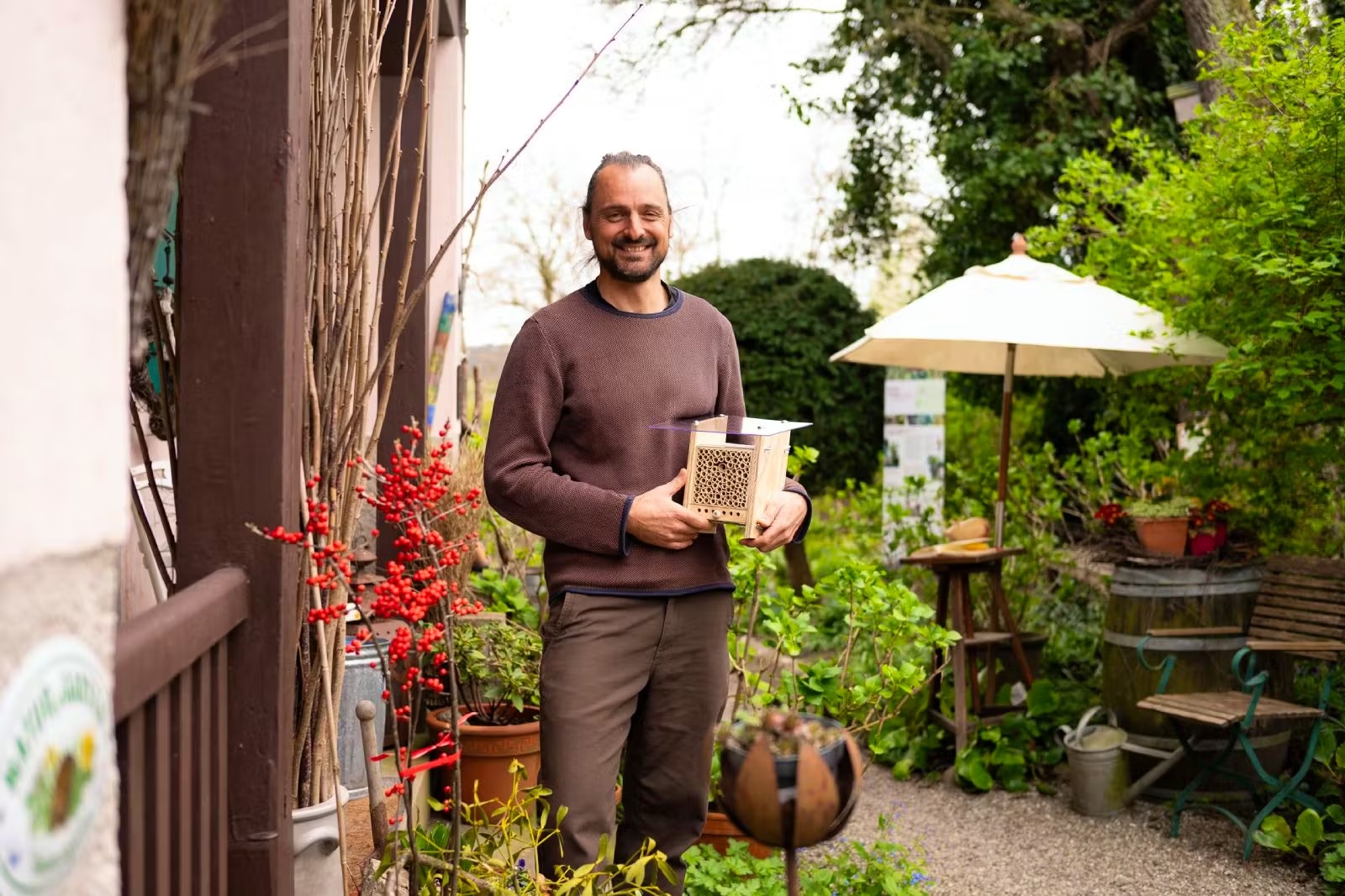 Les abeilles sauvages ne se portent malheureusement pas bien. "Sur 615 espèces, près de la moitié sont menacées d'extinction", déclare le cofondateur Tom Strobl dans une interview.  ZVG