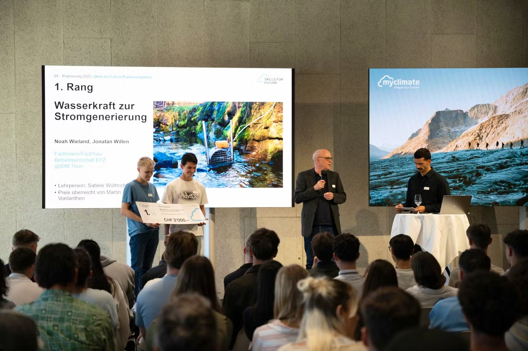 Im nationalen Projektwettbewerb werden die besten Ideen und Umsetzungen prämiert.Privat