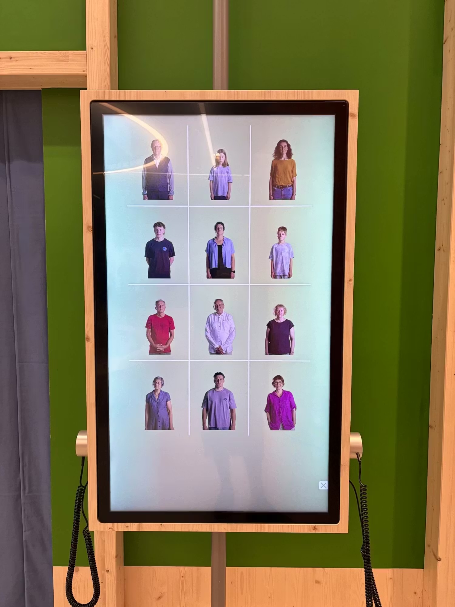 Was sofort auffällt, sind die Gesichter, die einen aus grossen Bildschirmen angucken. Sie gehören zur sogenannten Echogruppe.WSZ