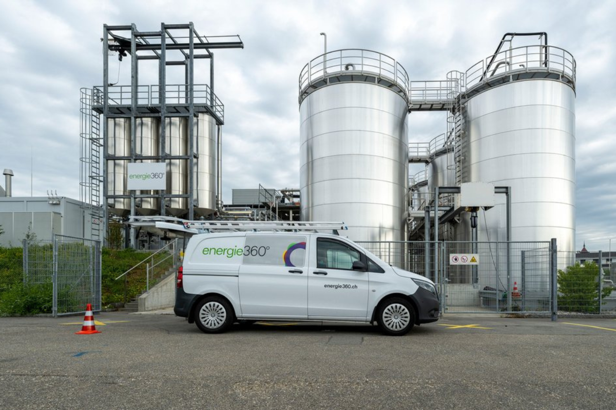 Produzione locale di biogas: Energie 360° trasforma i rifiuti direttamente in loco in energia rispettosa del clima.