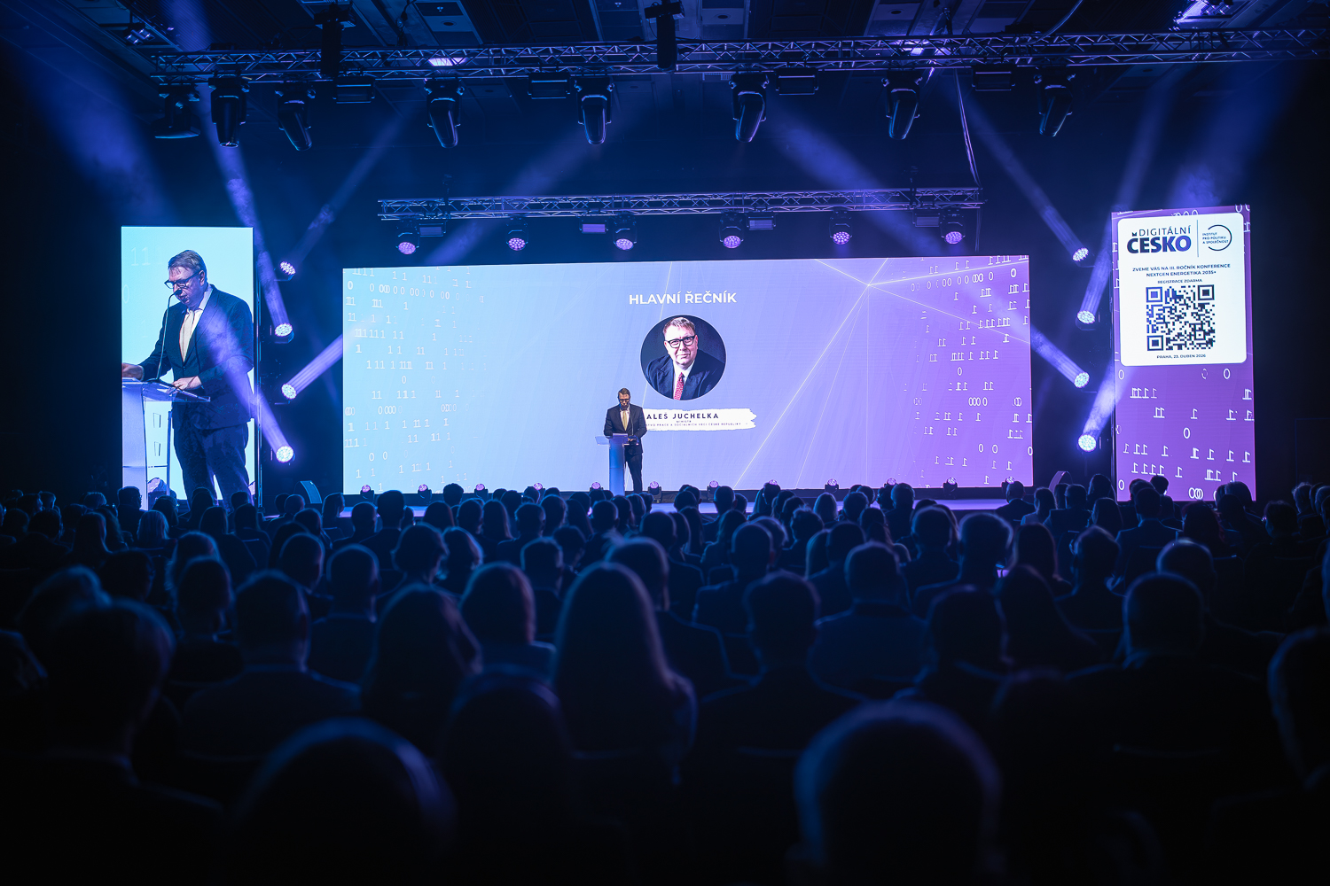 Hlavní sál konference Digitální Česko 2026