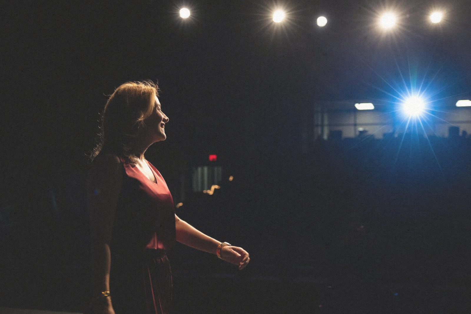 Karen Ross on SPARK stage