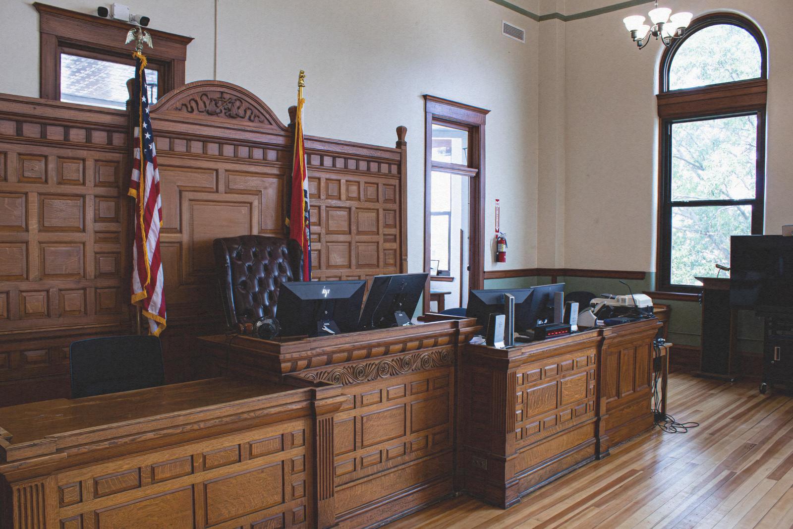 court room