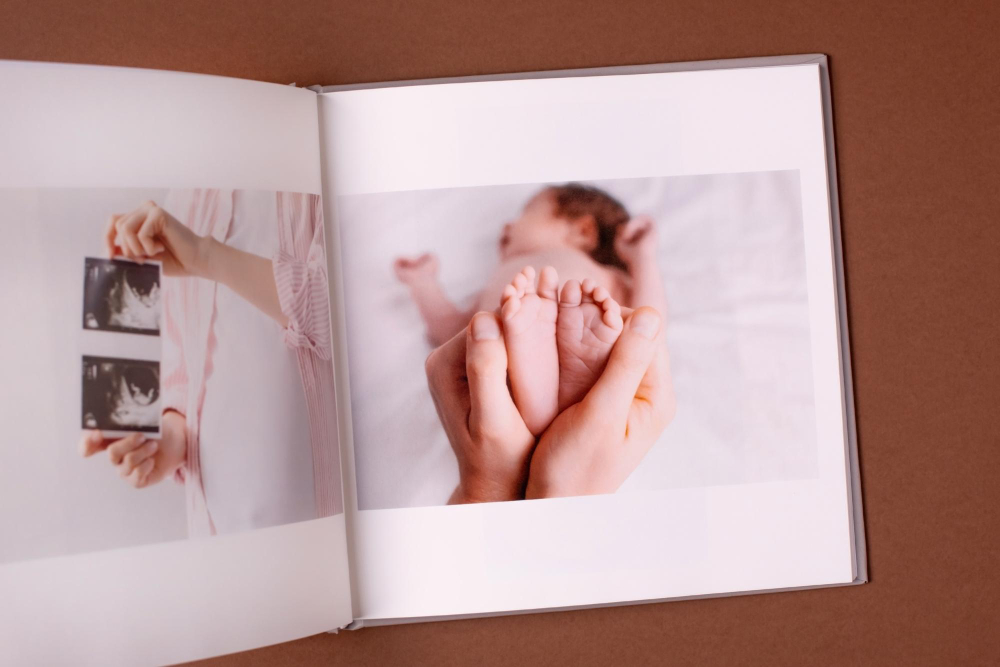 album de naissance luxe