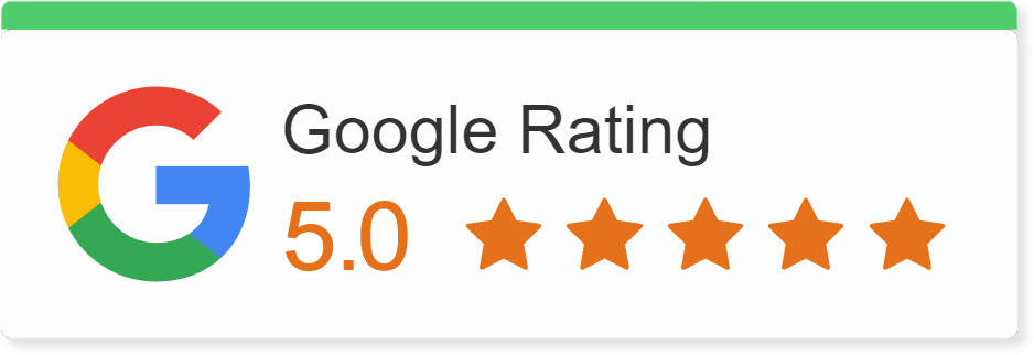 5/5 Start Google Rating