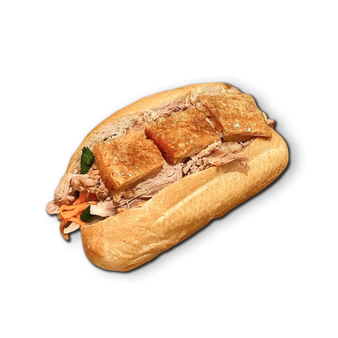 crispy roast pork roll