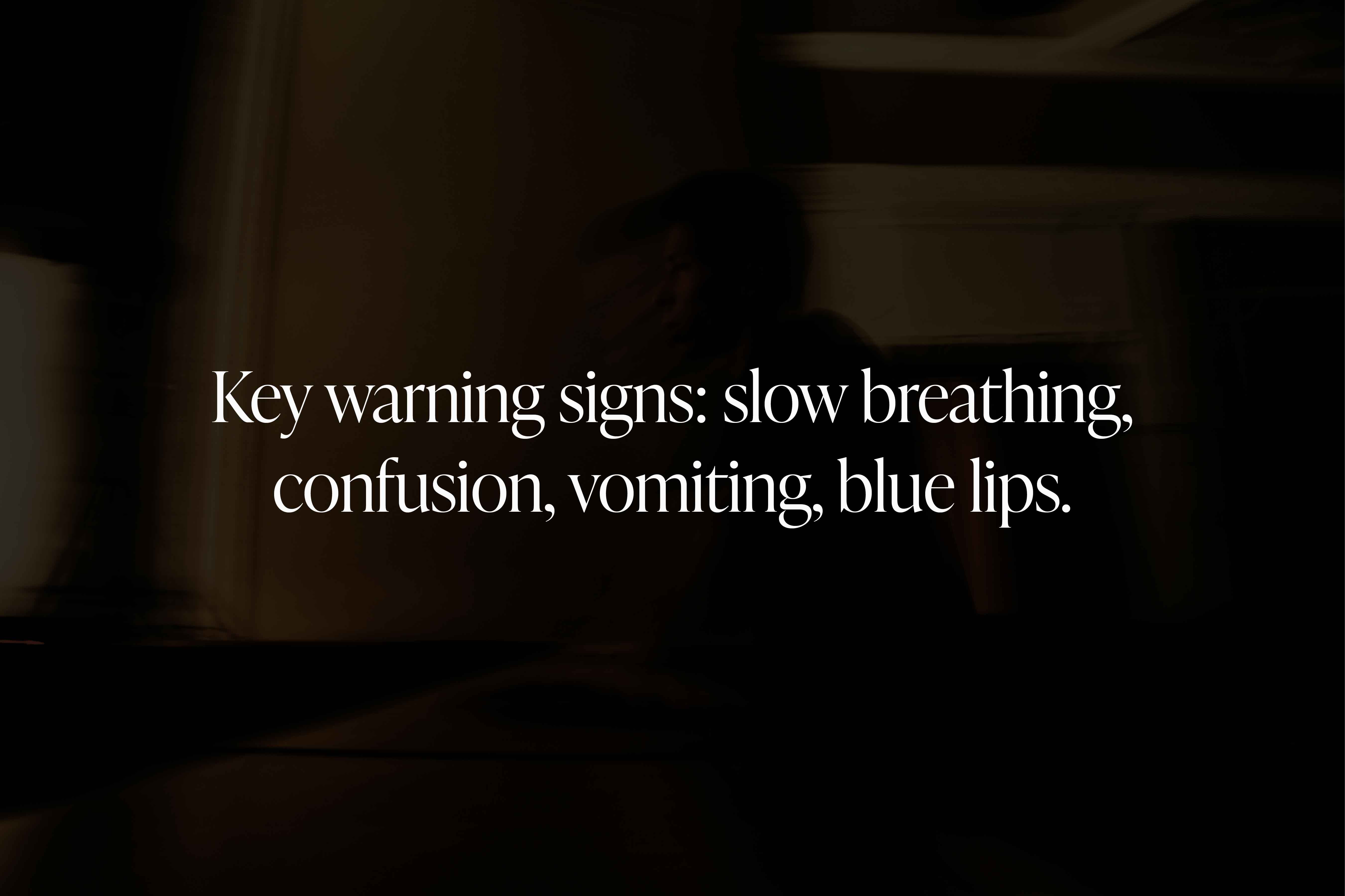 Critical Warning Signs of Alcohol Poisoning