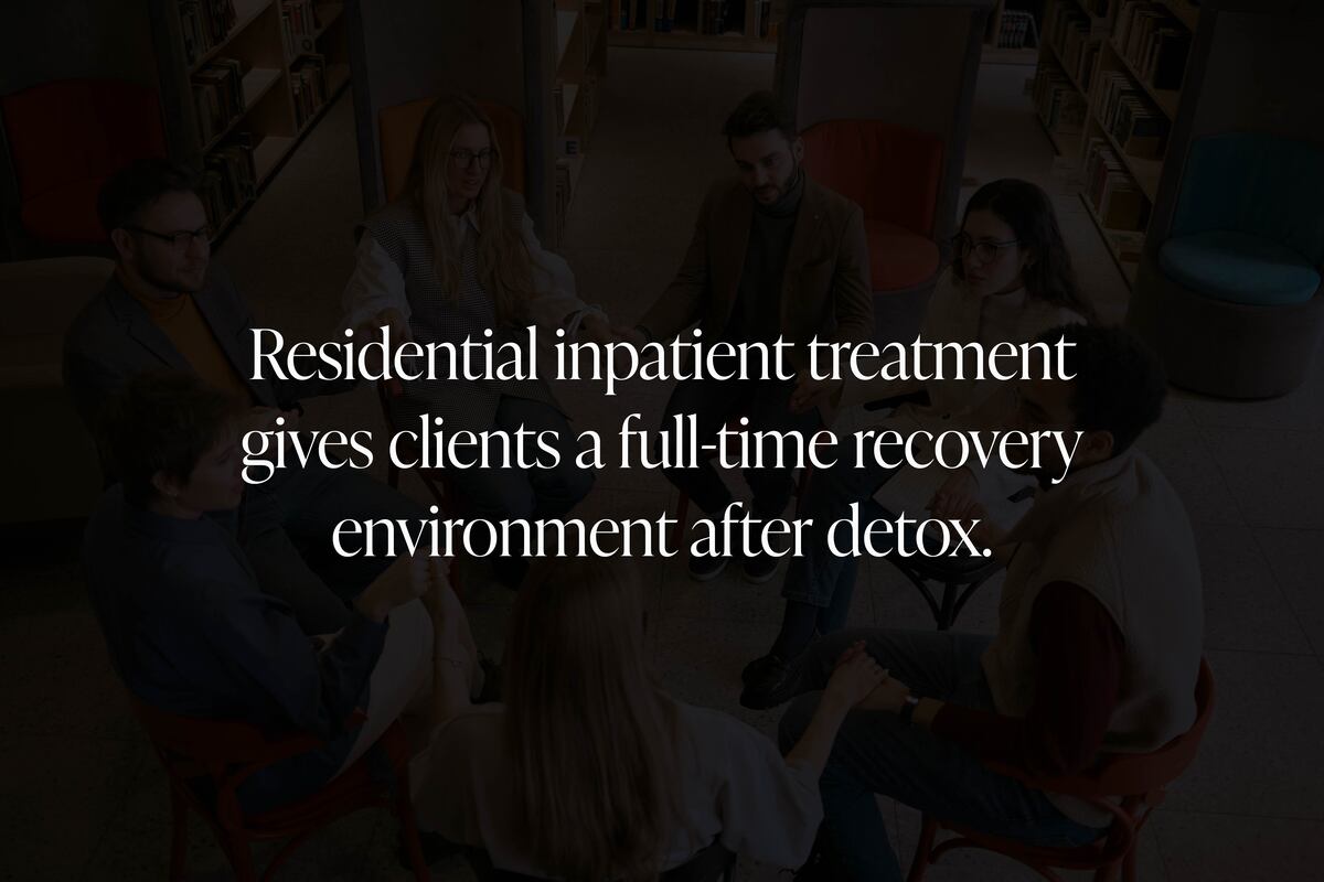 How Does Residential Inpatient Treatment Work for Alcohol Addiction?
