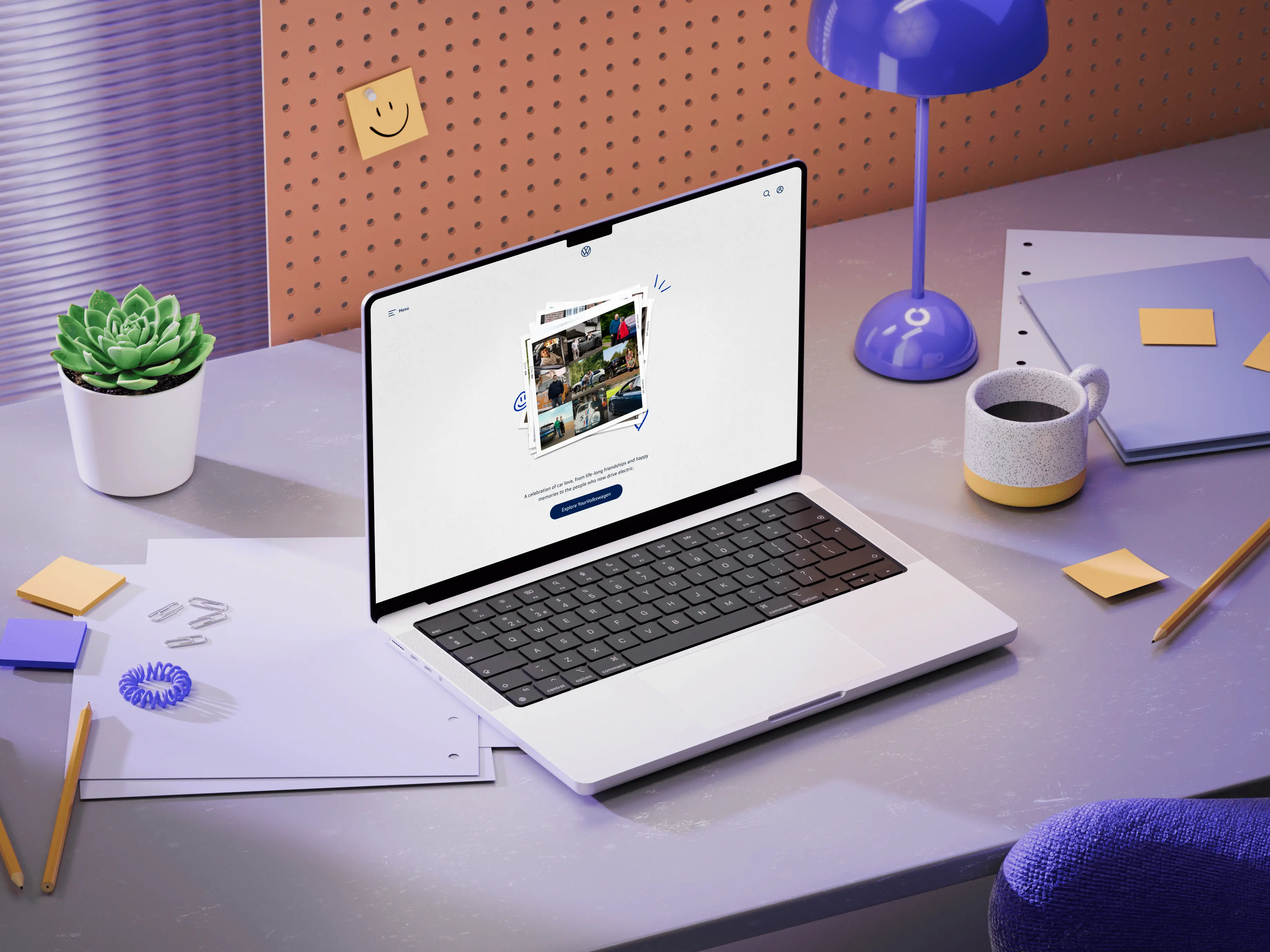 Explore Your Volkswagen Web App Design