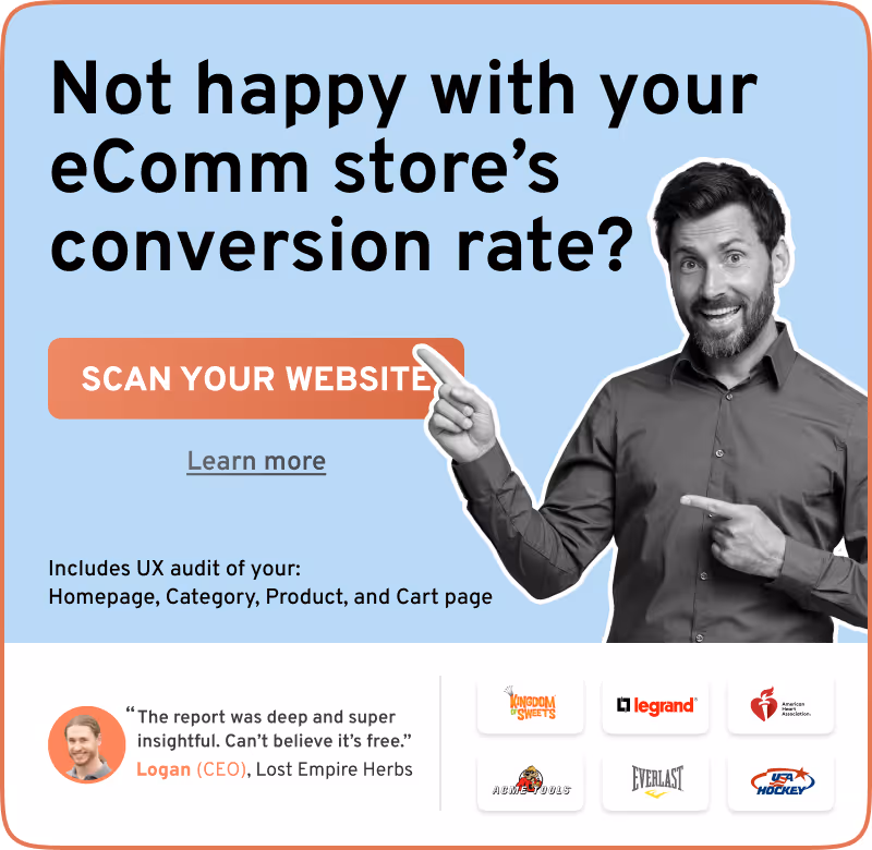 Conversion rate optimization