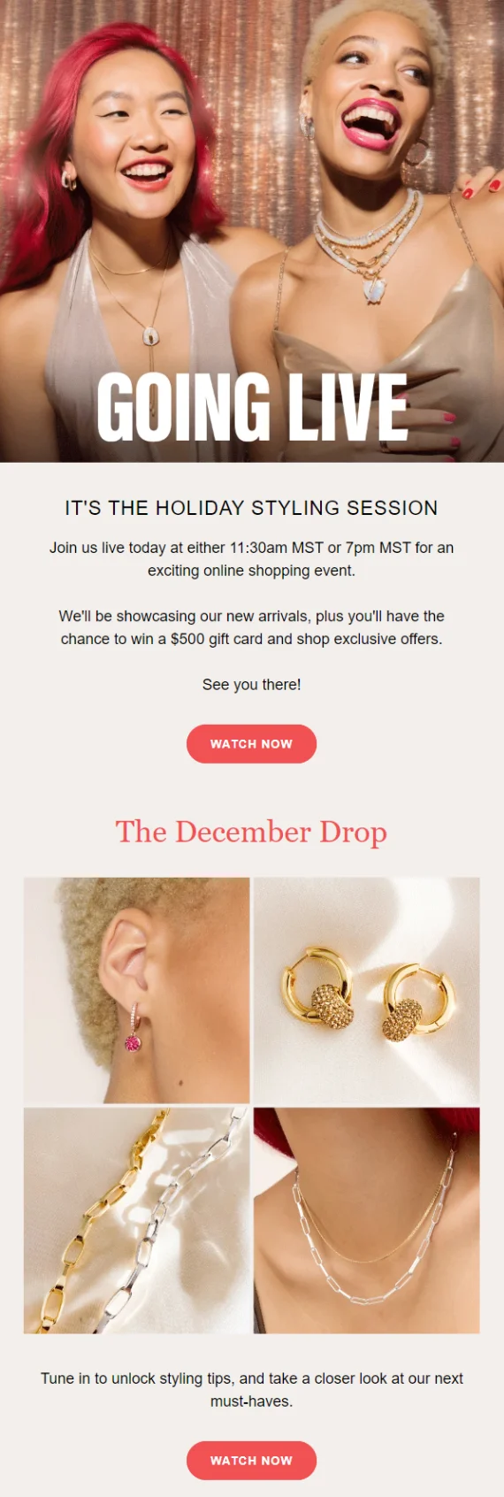 Jewelry Email Marketing 40 Amazing Examples For Online Stores