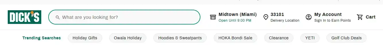 Popular search terms as filters to aid product discovery on Black Friday