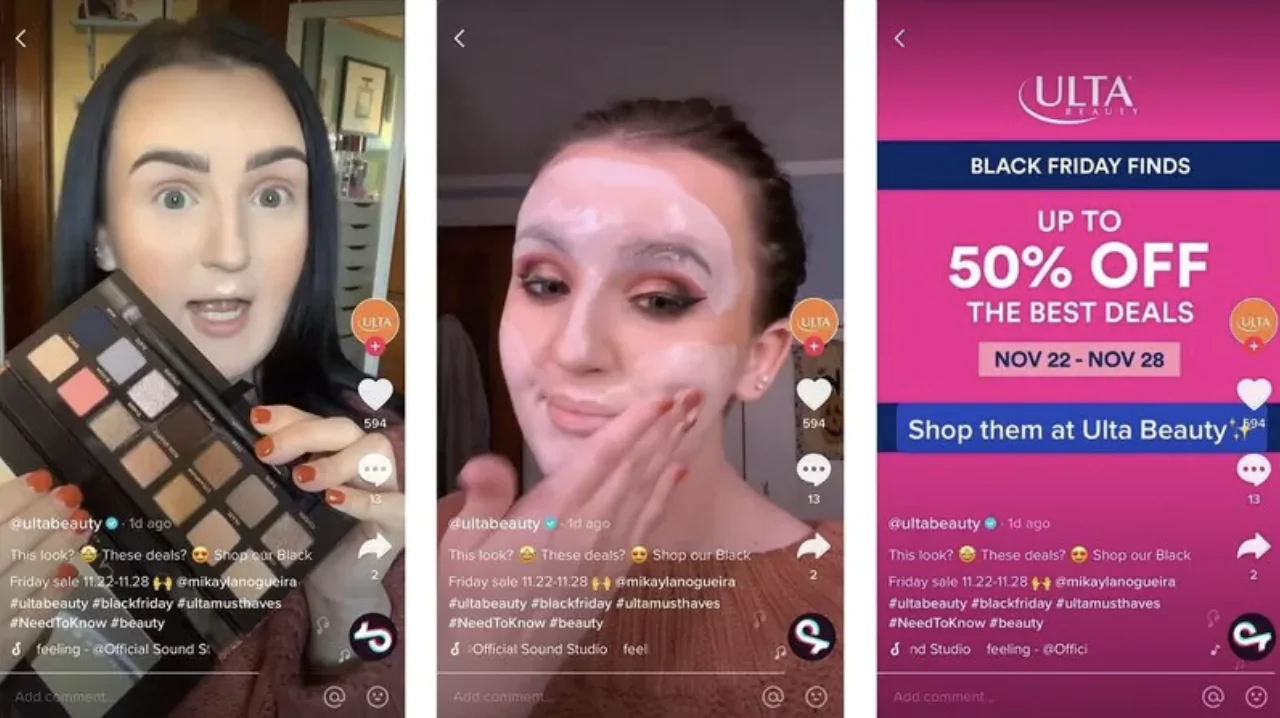 influencer marketing ecommerce Black Friday