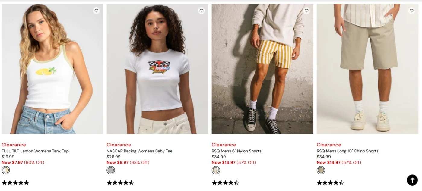 How you display products directly affects how long a shopper will stay on your sale page