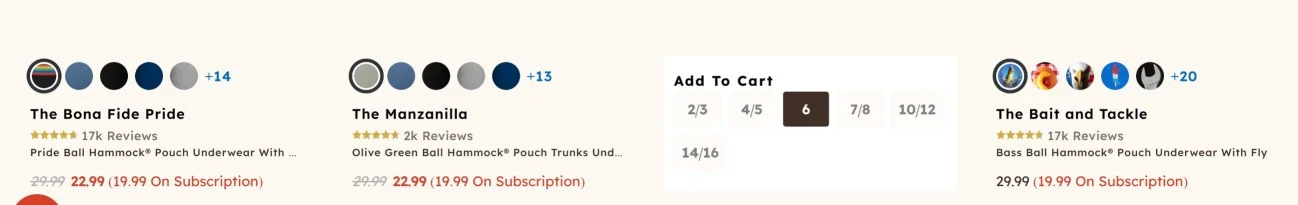Make it really easy for shoppers to add items to cart, right from product listings on sale pages