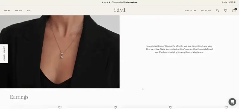 Archive Sale Example from IDYL