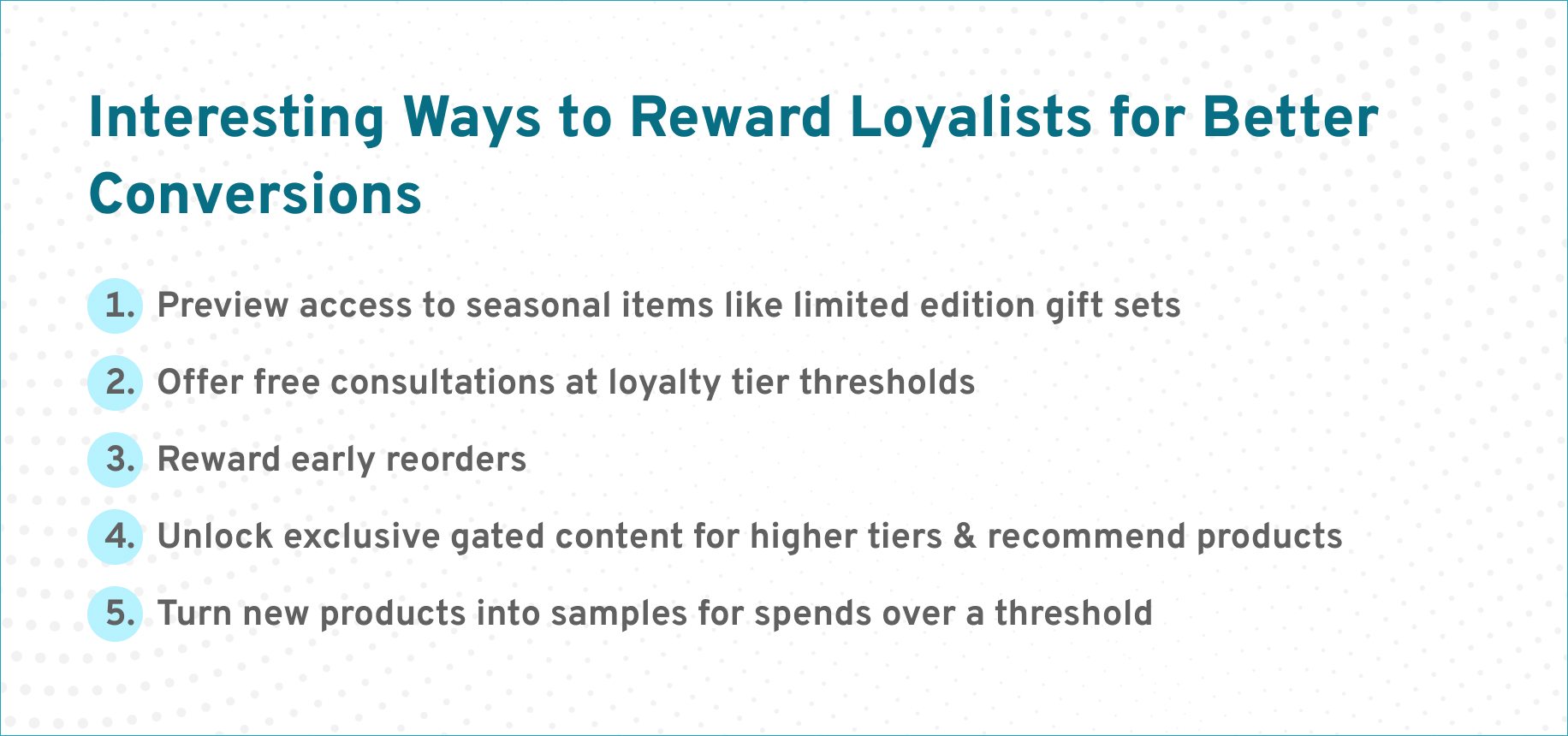 how to reward loyal customers and improve eCommerce conversion rate