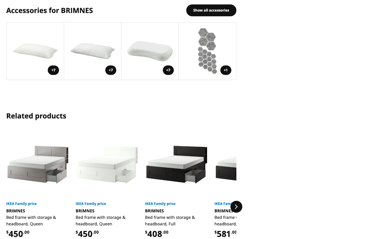 Ikea prioritizes images for recommendations in a hierarchy for Google Image search traffic 