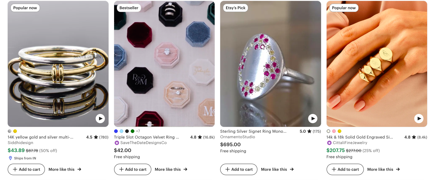 Etsy uses AI deeply to generate the right ima labels to improve Google image search traffic