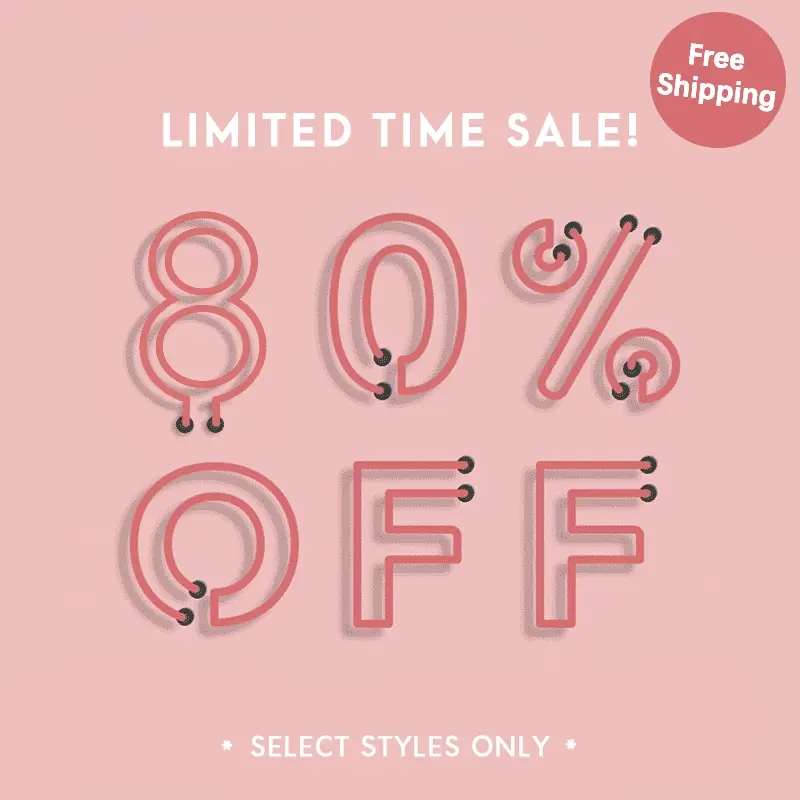 To make a flash sale attractive announce a steep discount and make the products on sale sound exclusive
