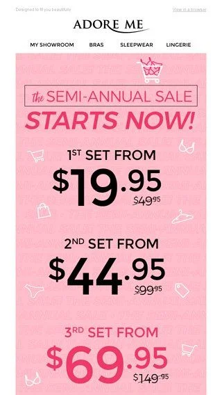 anchor the amount of savings a customer will enjoy in dollars to make their purchase decision easier