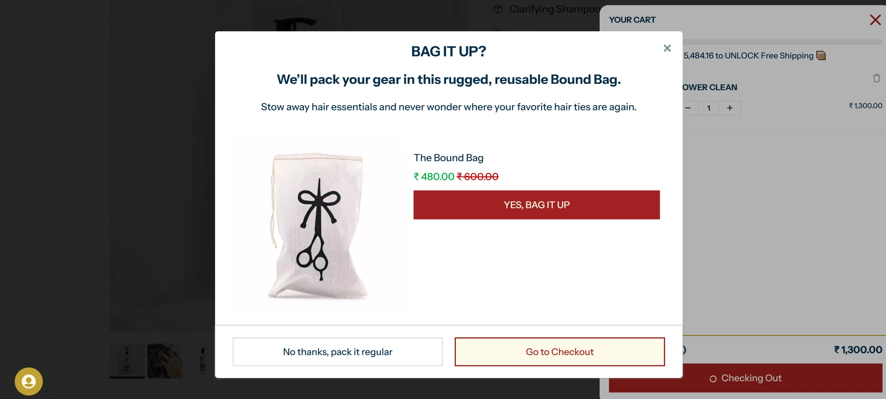 Conflicting pop-ups stopping sales: example of design mistakes in eCommerce