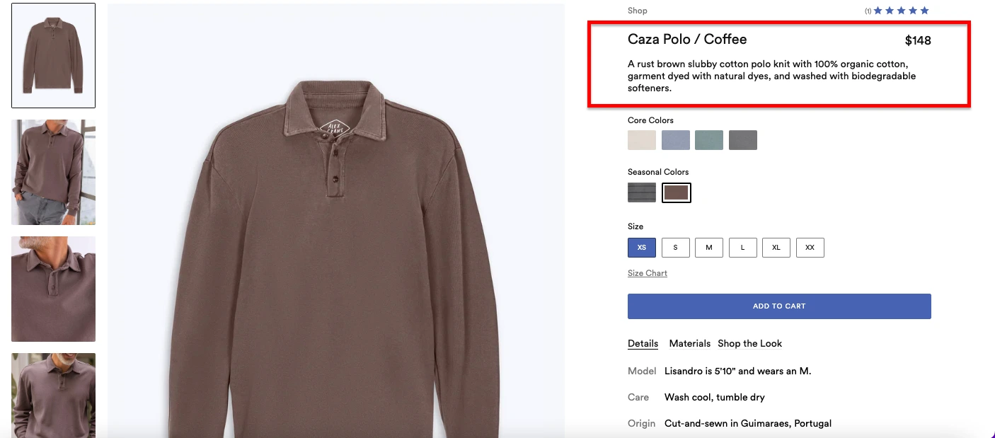 alex and crane title and description example
