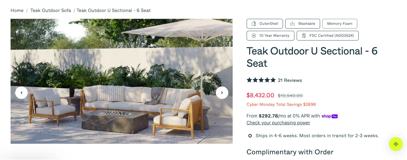 high-quality image example landing page cro