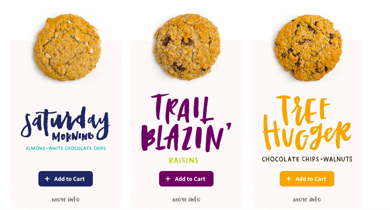 opes cookies landing page example